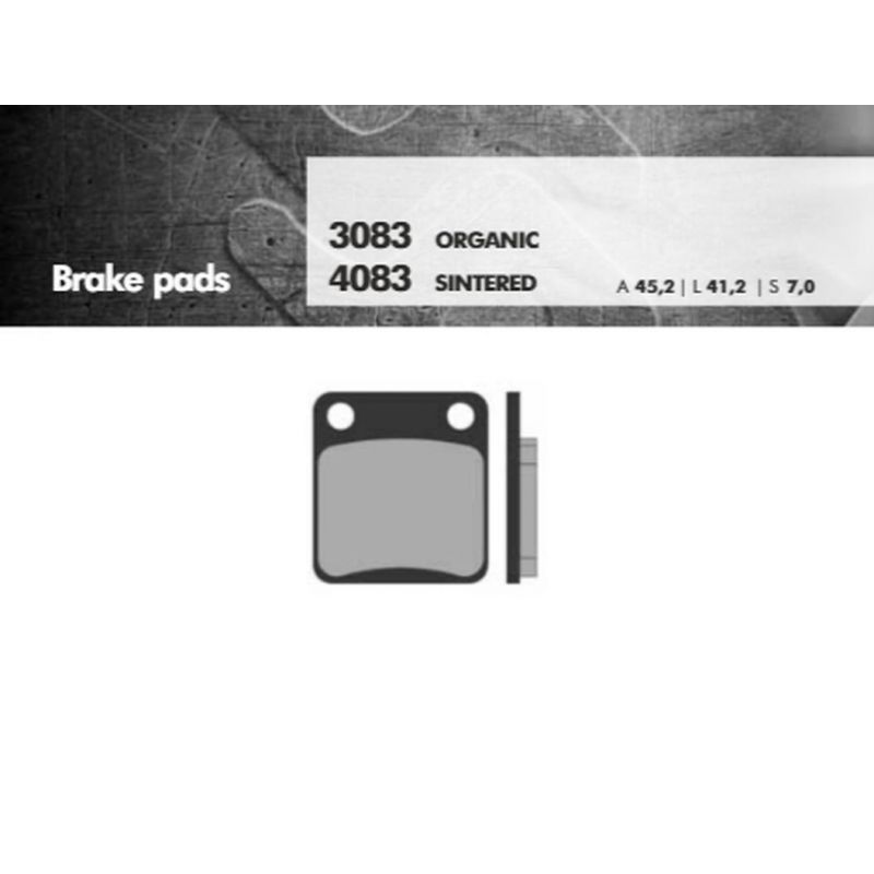 BRENTA KLOCKI HAMULCOWE KH54 / KH257 SPIEK METALICZNY (ZŁOTE) (FT 408