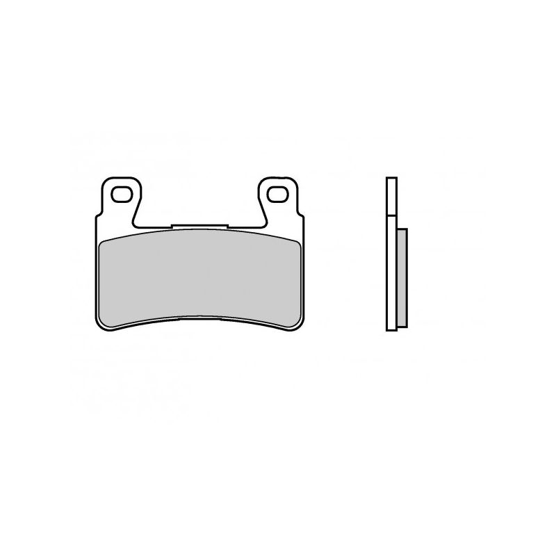 BRENTA KLOCKI HAMULCOWE KH296 / KH265 SPIEK METALICZNY (ZŁOTE) - ZAST