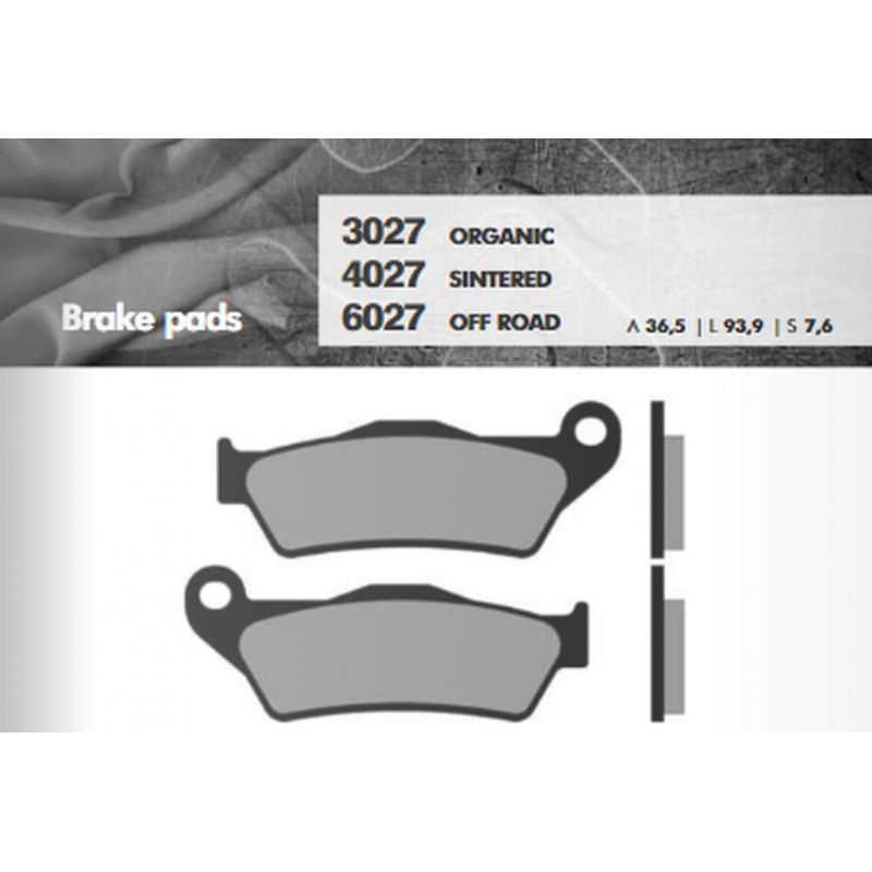 BRENTA KLOCKI HAMULCOWE KH181 SPIEK METALICZNY (ZŁOTE) OFF ROAD ZACIS