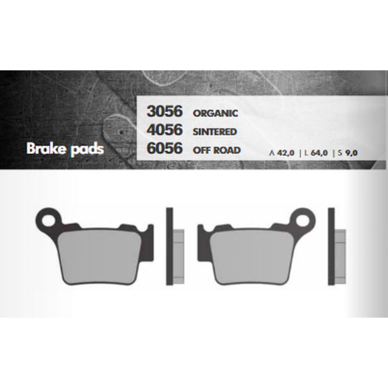 BRENTA KLOCKI HAMULCOWE KH368 SPIEK METALICZNY (ZŁOTE) OFF ROAD (FT 6