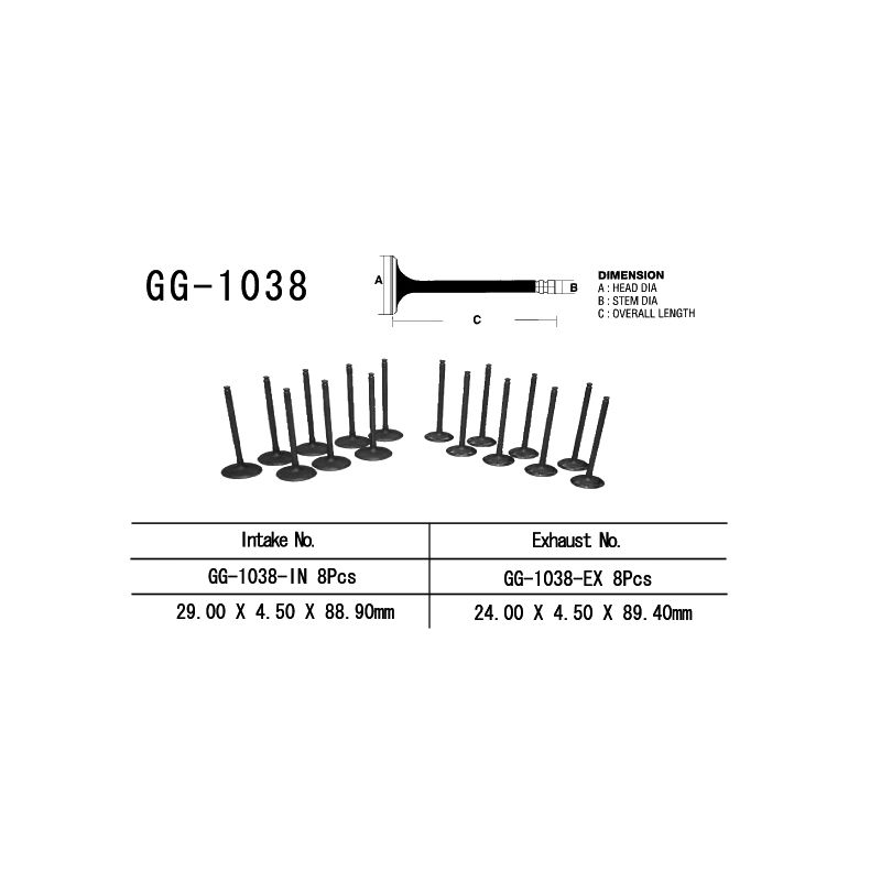 VESRAH ZAWÓR WYDECHOWY HONDA CBR 900RR 01-03 (CBR 929, CBR 954) (OEM: