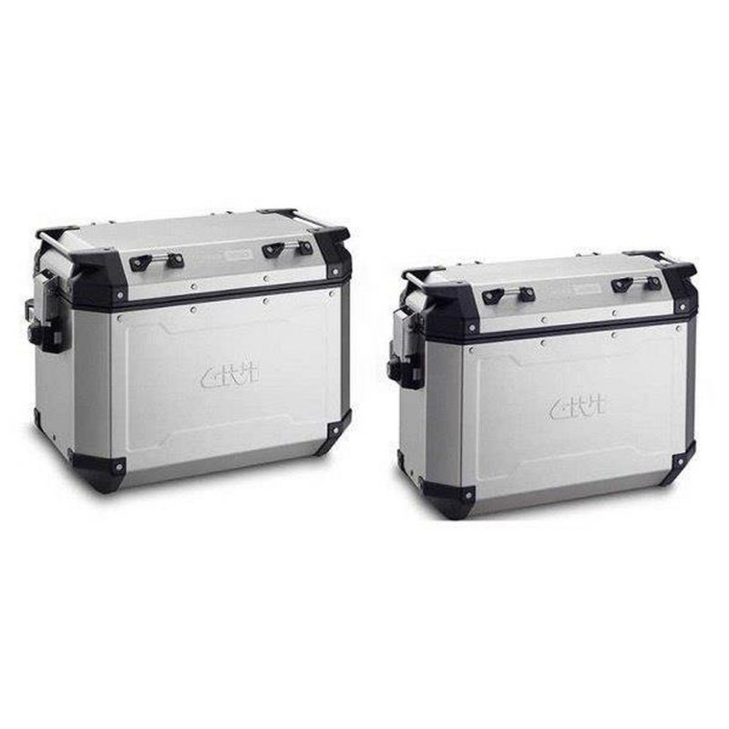 GIVI KUFER BOCZNY TREKKER OUTBACK ALU (PARA OBKN48AL + OBKN37AR)