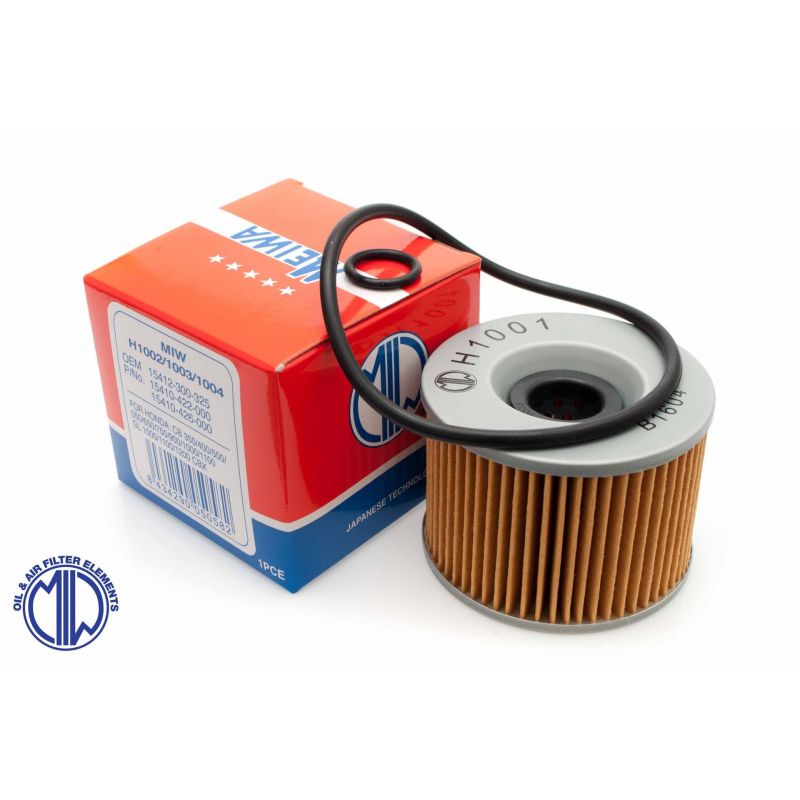 MIW (MEIWA) FILTR OLEJU HONDA/ KAWASAKI/ YAMAHA (HF401) (Z O-RINGAMI) 