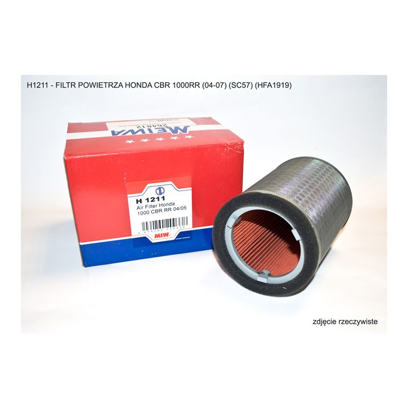 MIW (MEIWA) FILTR POWIETRZA HONDA CBR 1000RR (04-07) (SC57) (HFA1919) 