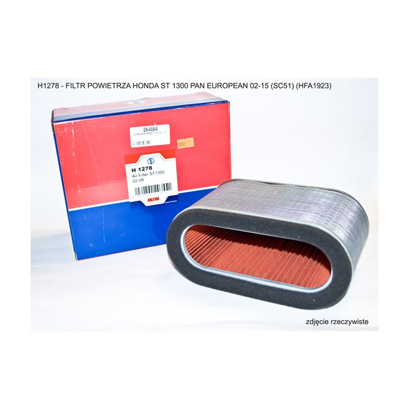 MIW (MEIWA) FILTR POWIETRZA HONDA ST 1300 PAN EUROPEAN 02-15 (SC51) (H