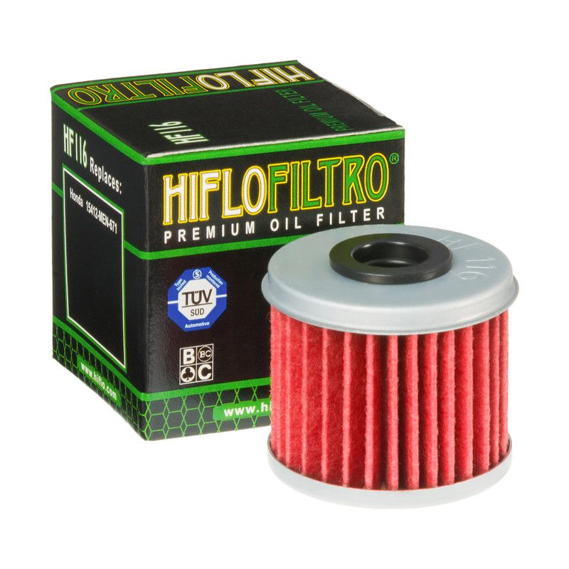 HIFLO FILTR OLEJU HF 116 HONDA CRF 250/450 (02-24), HUSQVARNA TC/TE 25