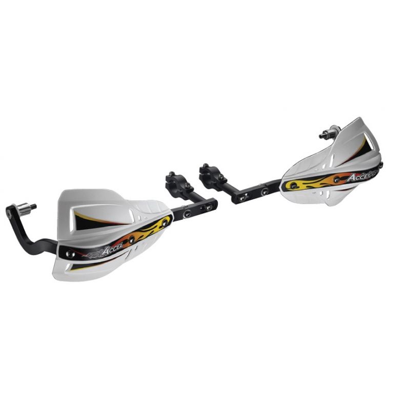 ACCEL OSŁONY RĄK (HANDBARY) Z MOCOWANIEM ALUMINIOWYM ENDURO 22MM (HG
