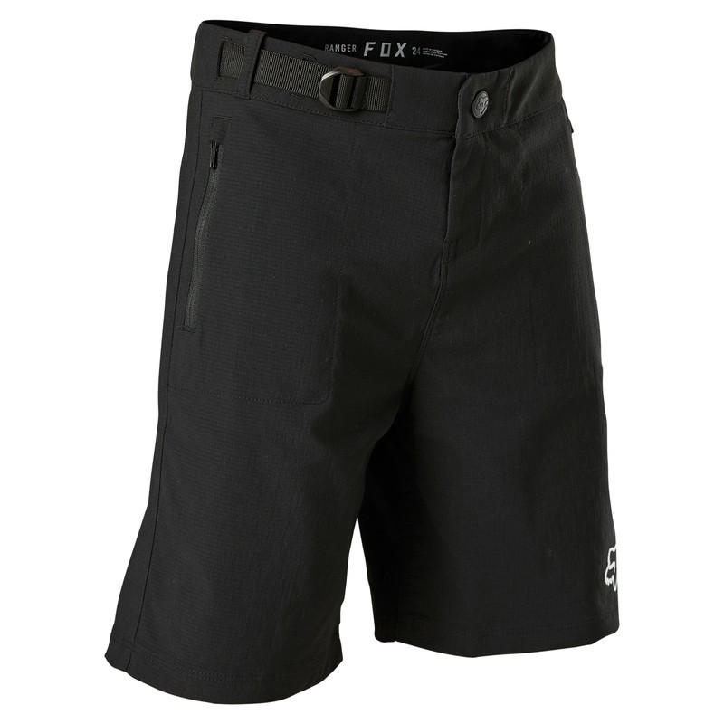 SPODENKI ROWEROWE FOX JUNIOR RANGER LINER BLACK  ENDURO CROSS