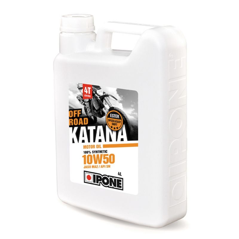IPONE KATANA OFF ROAD 10W50 OLEJ SILNIKOWY 100% SYNTETYK 4L (ESTER, MA