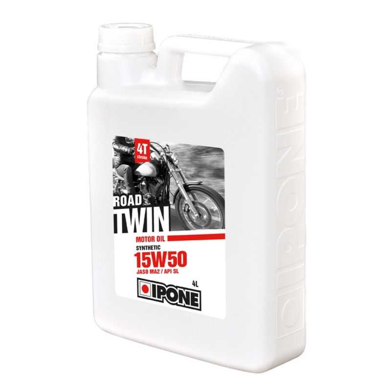 IPONE ROAD TWIN 15W50 SEMISYNTETYK 4L MA2 (AKC) (6) WYPRZEDAŻ