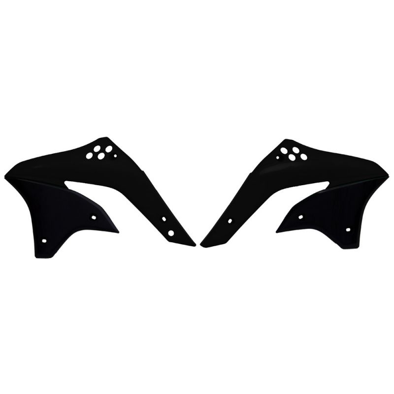 RACETECH (RTECH) OSŁONY CHŁODNICY KAWASAKI KXF 450 (06-08) KOLOR CZA