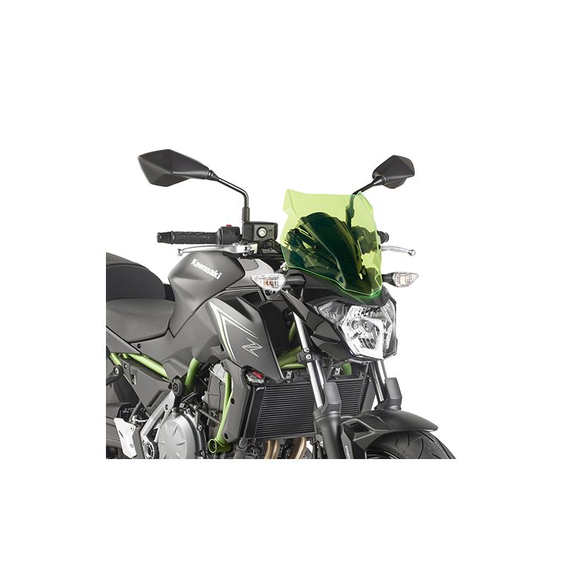 KAPPA SZYBA KAWASAKI Z 650 (17-20) 28 X 33 CM LIME Z PODŚWIETLANYMI K
