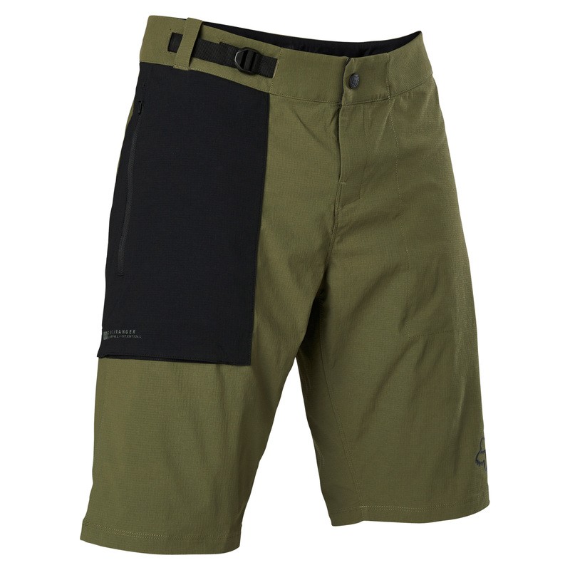 SPODENKI ROWEROWE FOX RANGER UTILITY OLIVE GREEN  ENDURO CROSS