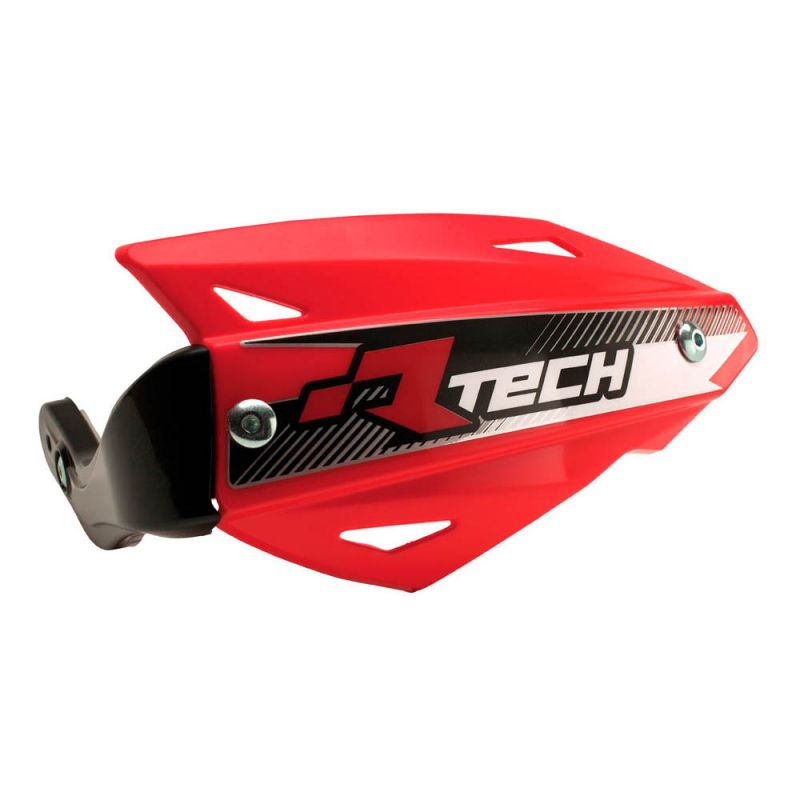 RACETECH (RTECH) OSŁONY RĄK (HANDBARY) VERTIGO ATV KOLOR CZERWONY (Z
