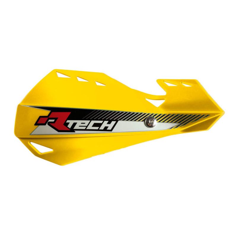RACETECH (RTECH) OSŁONY RĄK (HANDBARY) DUAL EVO KOLOR ŻÓŁTY (Z MO