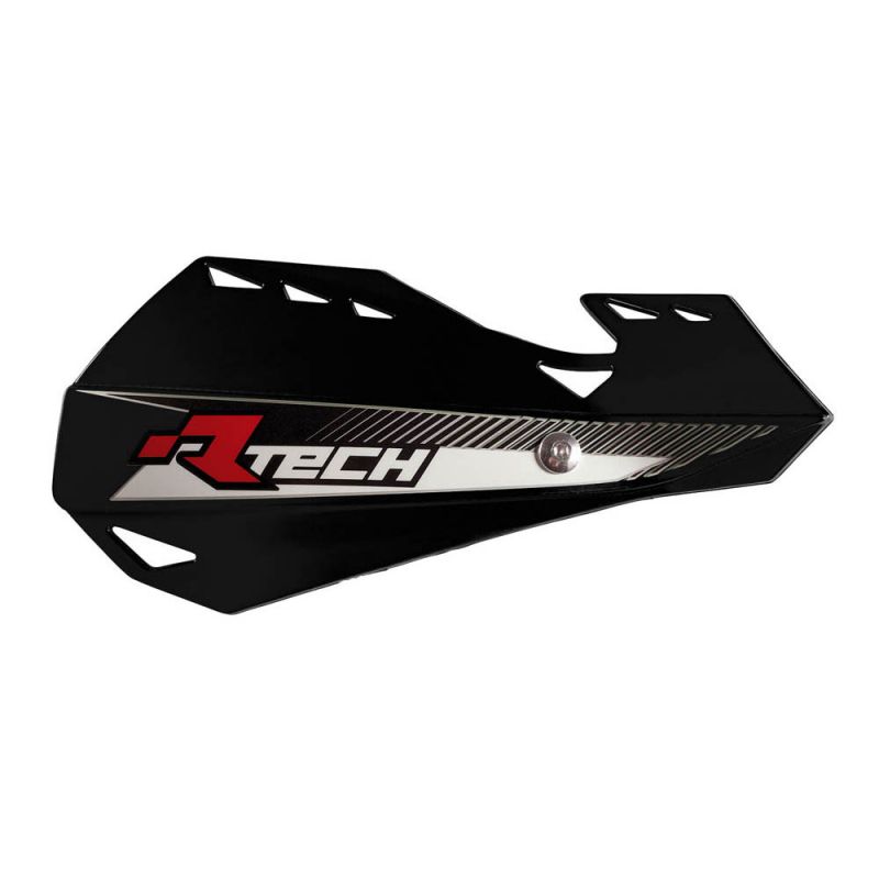 RACETECH (RTECH) OSŁONY RĄK (HANDBARY) DUAL EVO KOLOR CZARNY (Z MOCO