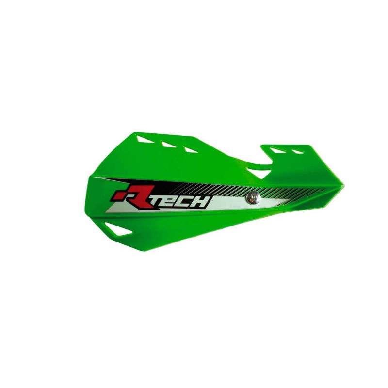 RACETECH (RTECH) OSŁONY RĄK (HANDBARY) DUAL EVO KOLOR ZIELONY (Z MOC
