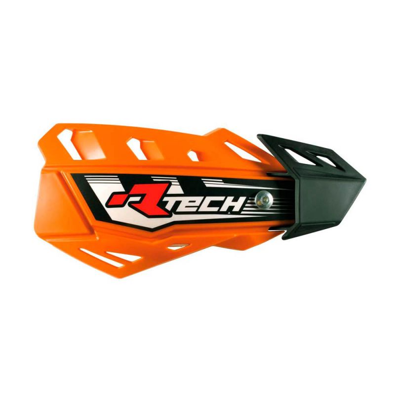 RACETECH (RTECH) OSŁONY RĄK (HANDBARY) FLX CROSS/ENDURO KOLOR POMARA