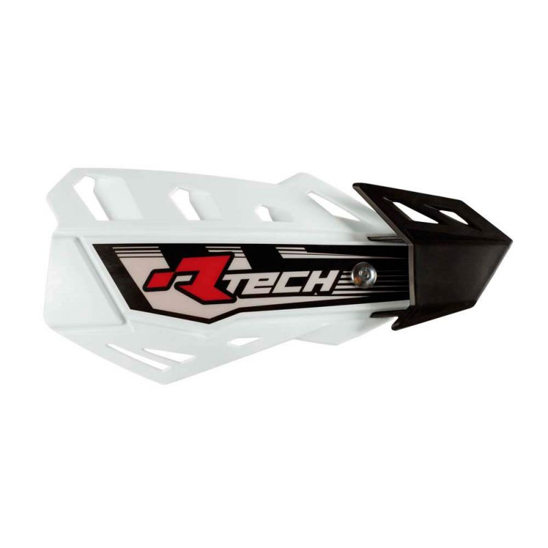 RACETECH (RTECH) OSŁONY RĄK (HANDBARY) FLX CROSS/ENDURO KOLOR BIAŁY