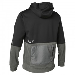 KURTKA FOX RANGER WINDBLOC HOODIE BLACK  ENDURO CROSS