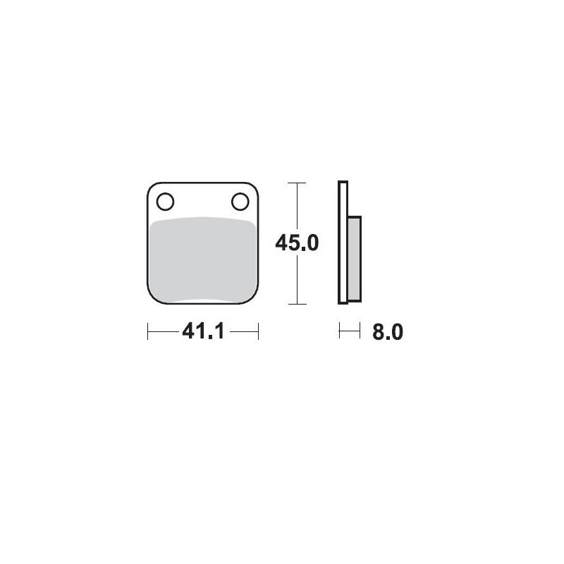 MOTO-MASTER KLOCKI HAMULCOWE KH54 SINTER METAL OEM: 11 (SINTERPRO RACI