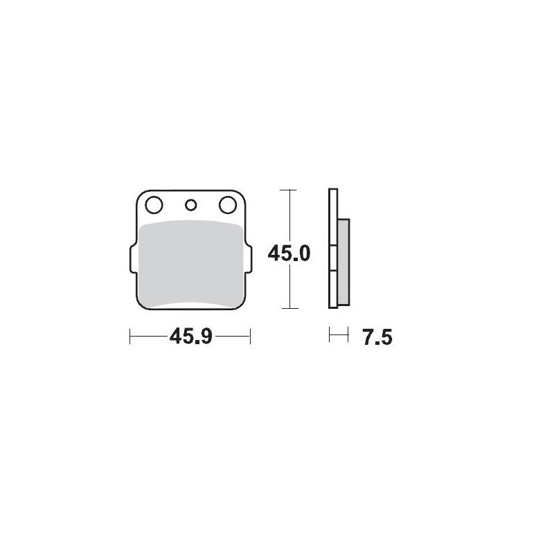 MOTO-MASTER KLOCKI HAMULCOWE KH84 SINTER METAL OEM: 11 (SINTERPRO RACI