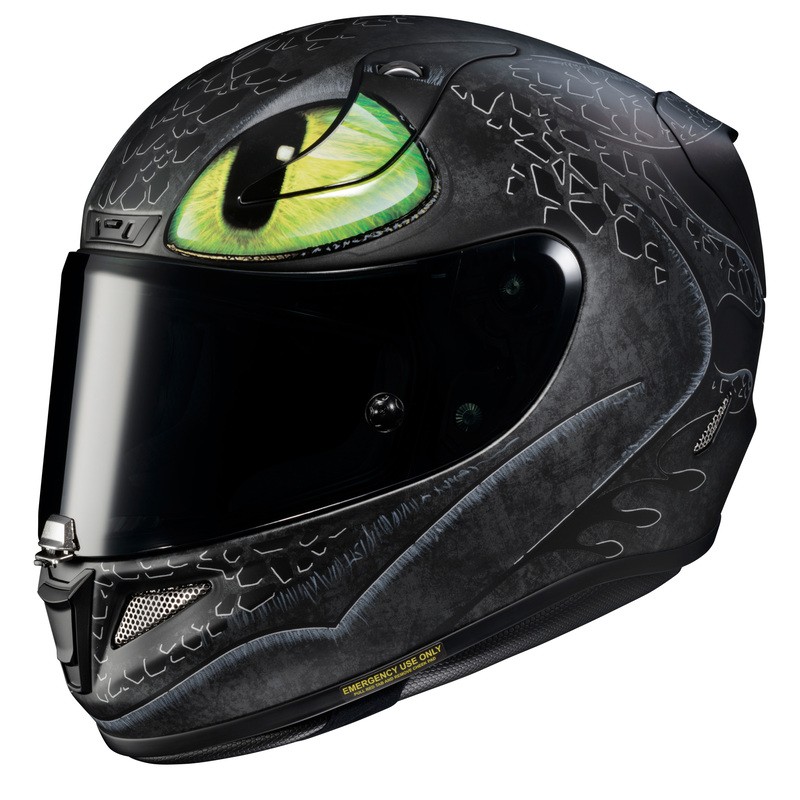 KASK HJC R-PHA-11 TOOTHLESS UNIVERSAL BLACK 