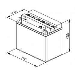 M AKUMULATOR YB16L-B (BEZ...