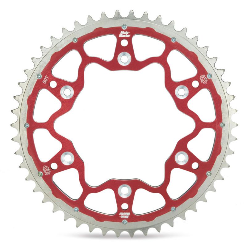 MOTO-MASTER PROMOCJA ZĘBATKA TYLNA DUAL RING (STALOWO-ALUMINIOWA) 289
