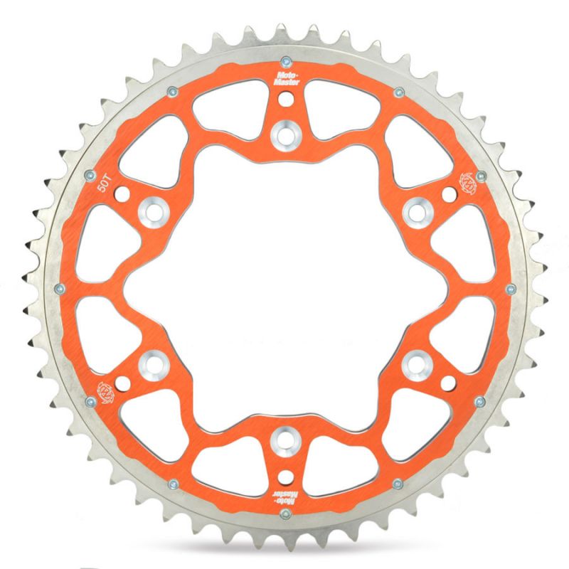 MOTO-MASTER PROMOCJA ZĘBATKA TYLNA DUAL RING (STALOWO-ALUMINIOWA) 899