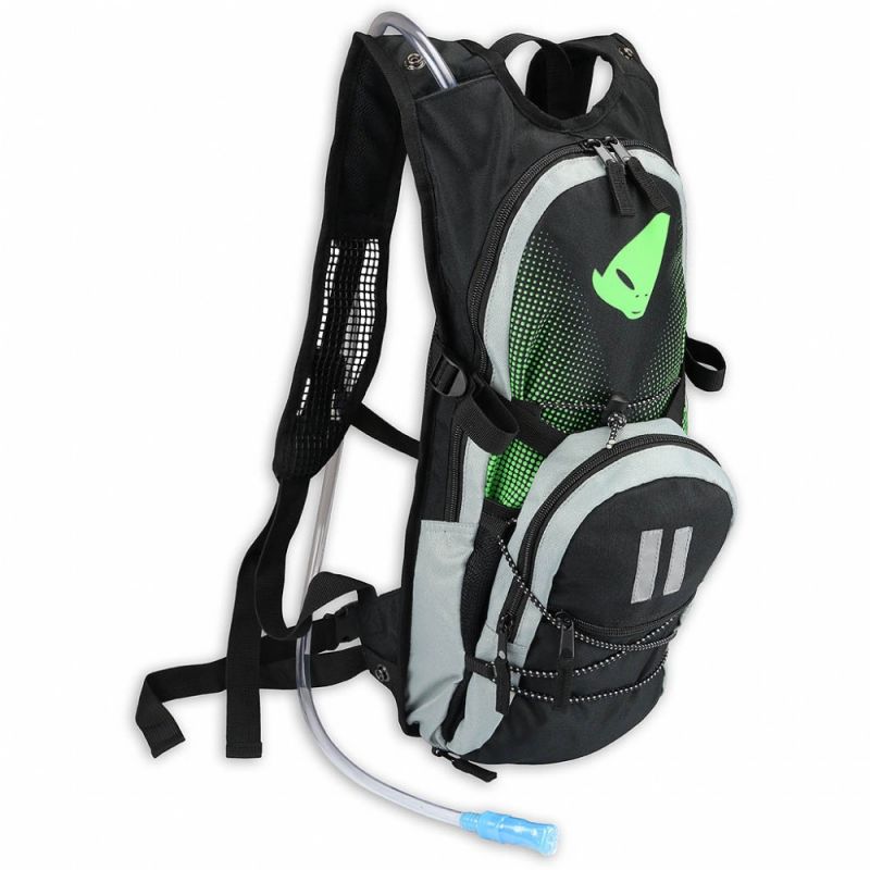 UFO CAMEL BAG Z PLECAKIEM POJEMNIK NA PŁYN 2L KOLOR ZIELONY CZARNY SZ