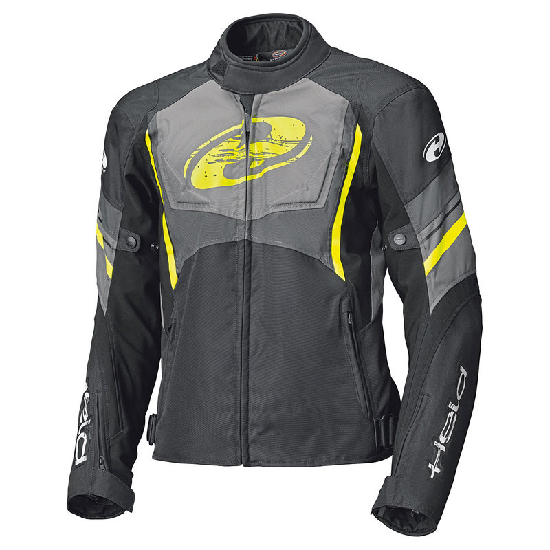 KURTKA TEKSTYLNA HELD BAXLEY TOP BLACK/FLO YELLOW 