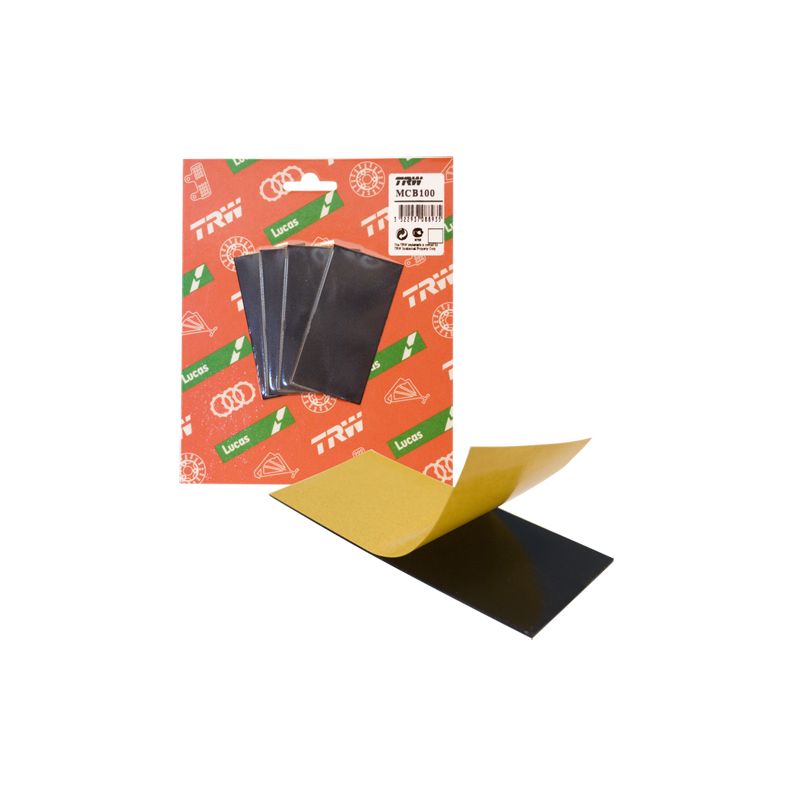 TRW ZF PODKŁADKI ANTYWIBRACYJNE POD KLOCKI HAMULCOWE ( 4 SZT. 80X40MM