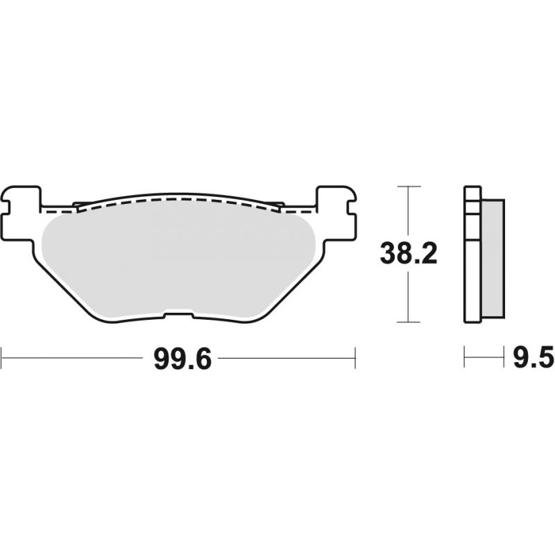 TRW ZF KLOCKI HAMULCOWE KH319/2 SINTER STREET YAMAHA TDM 900 02-14, XV