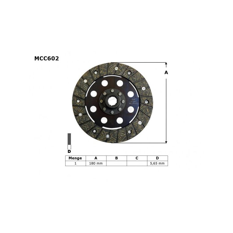 TRW ZF TARCZA SPRZĘGŁOWA BMW R 850 GS / R / RT 97-99, R 1100 GS 93-9
