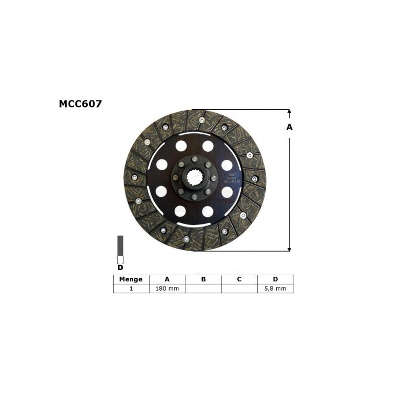 TRW ZF TARCZA SPRZĘGŁOWA BMW K 1200 RS 97-05, K 1200 GT 01-05,