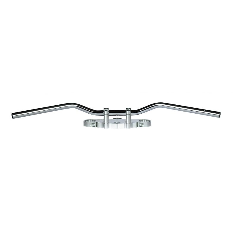 TRW ZF KIEROWNICA STALOWA 22MM SUPERBIKE CHROMOWANA