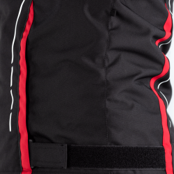 KURTKA TEKSTYLNA RST S1 CE BLACK/RED/WHITE  (2559)