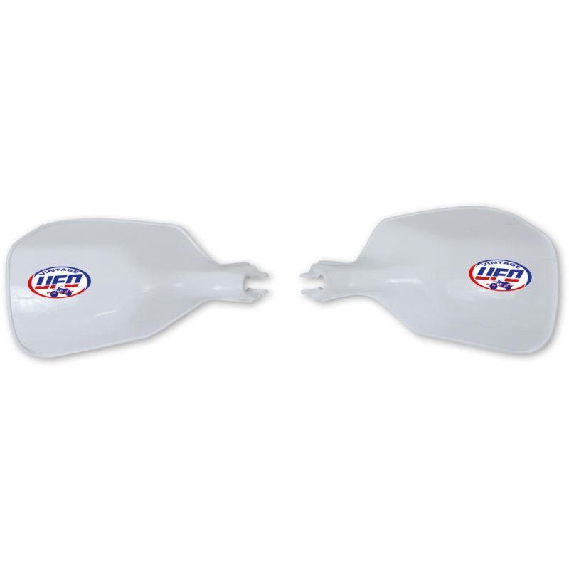 UFO OSŁONY RĄK (HANDBARY) UNIWERSALNE POD HAMULEC BĘBNOWY KOLOR BIA
