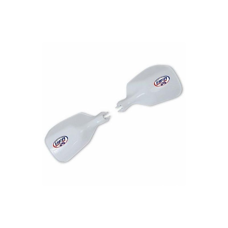 UFO OSŁONY RĄK (HANDBARY) UNIWERSALNE POD HAMULEC TARCZOWY KOLOR BIA