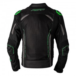 KURTKA TEKSTYLNA RST S1 MESH CE BLACK/NEON GREEN  (3117)
