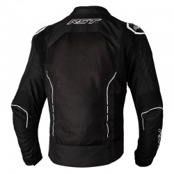 KURTKA TEKSTYLNA RST S1 MESH CE BLACK/WHITE  (3117)