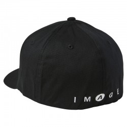 CZAPKA Z DASZKIEM FOX SKARZ FLEXFIT BLACK  ENDURO CROSS