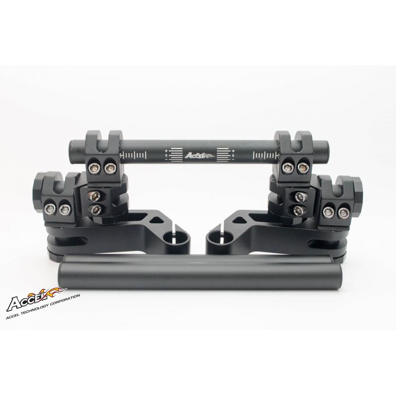 ACCEL KIEROWNICA WIELOPOZIOMOWA (22MM) SPORT KOLOR CZARNY (MH01BK) (MH