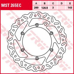 TRW ZF TARCZA HAMULCOWA PRZÓD KTM SX / EXC / XC 250 94-23, EXC / SX /