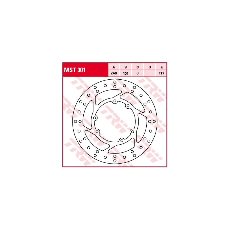 TRW ZF TARCZA HAMULCOWA PRZÓD HONDA CR 125 / 250 95-07, CRF 250 / 450