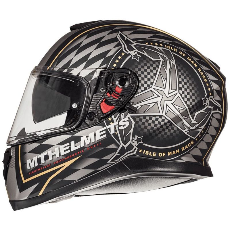 MT WYPRZEDAŻ KASK INTEGRALNY THUNDER 3 SV ISLE OF MAN Z BLENDĄ KOLOR