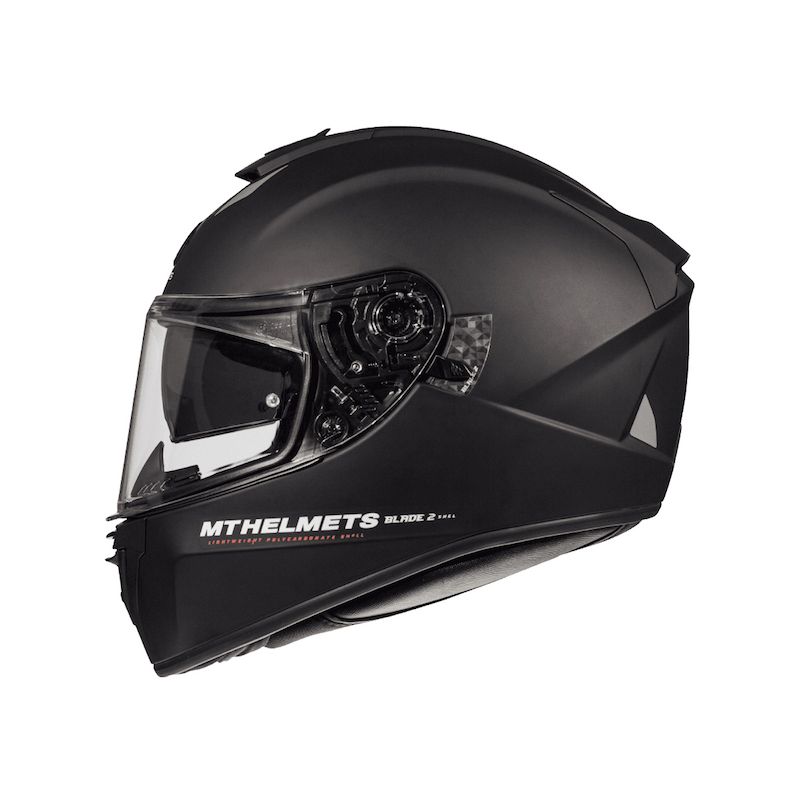 MT WYPRZEDAŻ KASK INTEGRALNY BLADE 2 SV SOLID MATT BLACK KOLOR CZARNY
