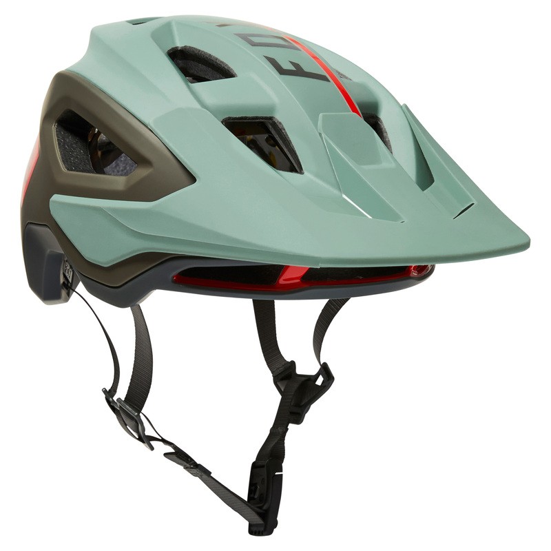 KASK ROWEROWY FOX SPEEDFRAME PRO BLOCKED EUCALYPTUS  ENDURO CROSS