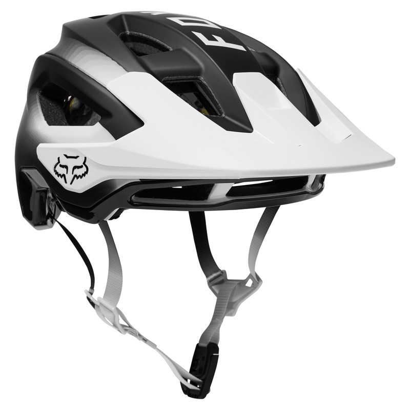 KASK ROWEROWY FOX SPEEDFRAME PRO FADE BLACK  ENDURO CROSS